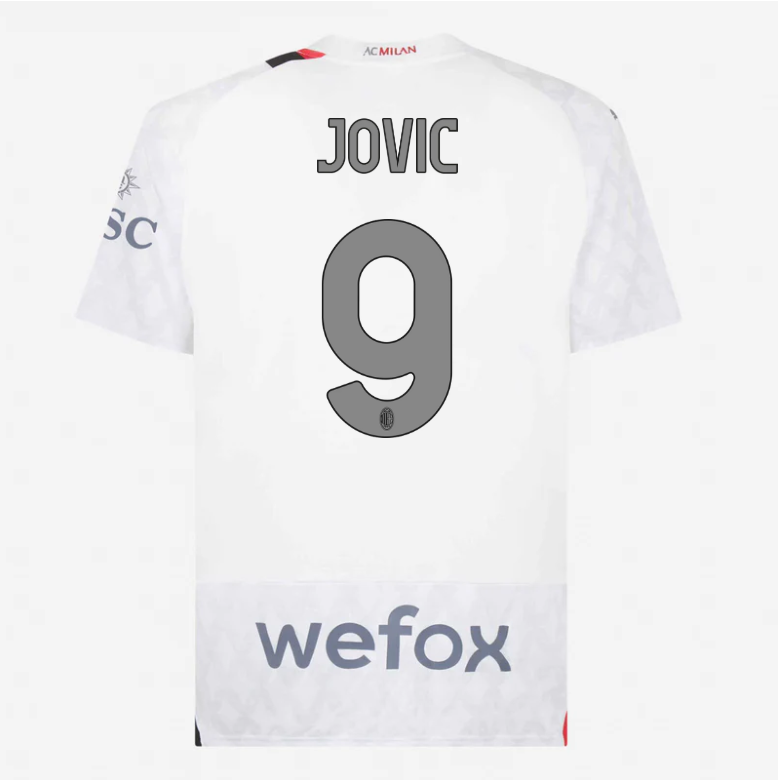 milan-away-202324-jersey-9-luka-jovic Collection – Official AC Milan Kits Collection - Official AC Milan Kits