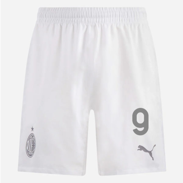 milan-away-202324-shorts-white-9-luka-jovic Collection – Official AC Milan Kits Collection - Official AC Milan Kits