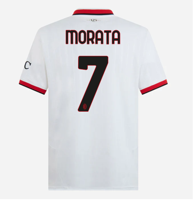 milan-away-202425-jersey-7-alvaro-morata Collection – Official AC Milan Kits Collection - Official AC Milan Kits