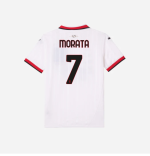 milan-away-202425-kids-jersey-7-alvaro-morata Collection – Official AC Milan Kits Collection - Official AC Milan Kits