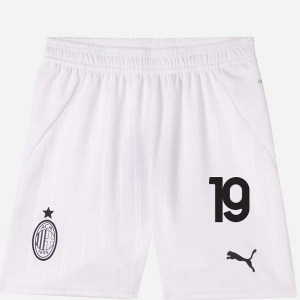 milan-away-202425-kids-shorts-white-19-theo-hernandez Collection – Official AC Milan Kits Collection - Official AC Milan Kits