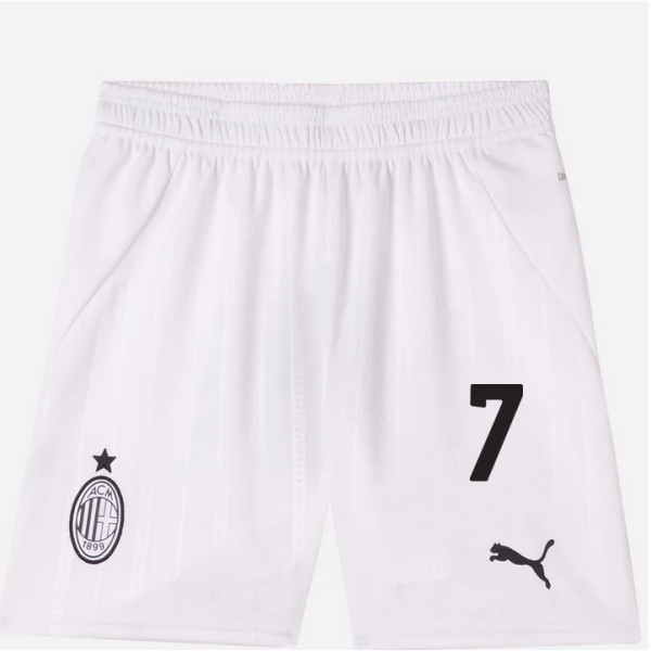 milan-away-202425-kids-shorts-white-7-alvaro-morata Collection – Official AC Milan Kits Collection - Official AC Milan Kits