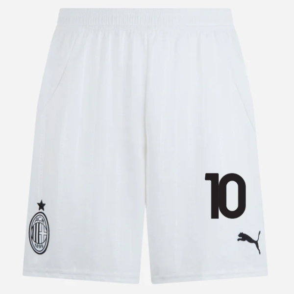 milan-away-202425-shorts-white-10-rafael-leao Collection – Official AC Milan Kits Collection - Official AC Milan Kits