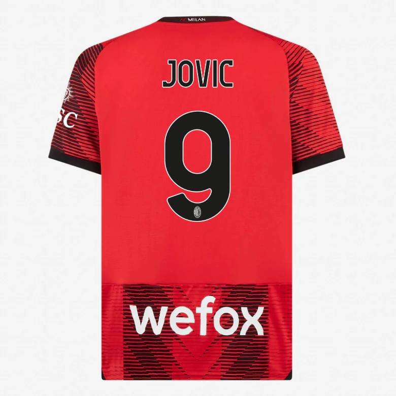 milan-home-202324-jersey-9-luka-jovic Collection – Official AC Milan Kits Collection - Official AC Milan Kits