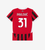 milan-home-202425-kids-jersey-31-strahinja-pavlovic Collection – Official AC Milan Kits Collection - Official AC Milan Kits