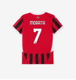 milan-home-202425-kids-jersey-7-alvaro-morata Collection – Official AC Milan Kits Collection - Official AC Milan Kits