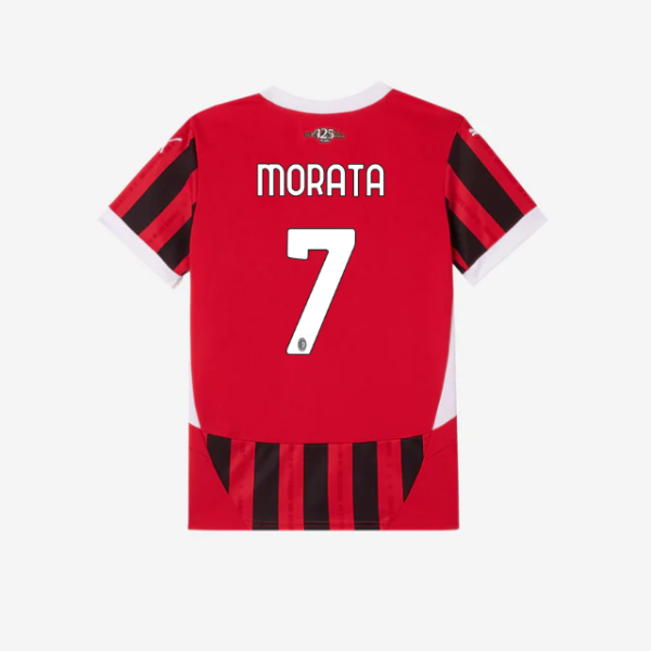 milan-home-202425-kids-jersey-7-alvaro-morata Collection – Official AC Milan Kits Collection - Official AC Milan Kits