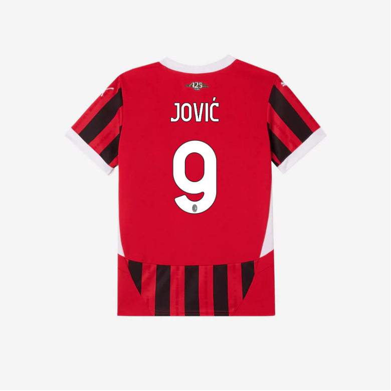 milan-home-202425-kids-jersey-9-luka-jovic Collection – Official AC Milan Kits Collection - Official AC Milan Kits