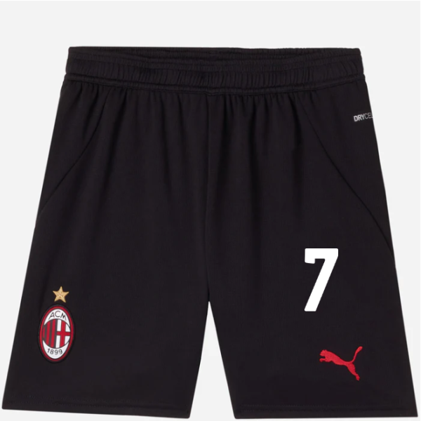 milan-home-202425-kids-shorts-7-alvaro-morata Collection – Official AC Milan Kits Collection - Official AC Milan Kits