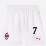 milan-home-202425-kids-shorts-white-7-alvaro-morata Collection – Official AC Milan Kits Collection - Official AC Milan Kits
