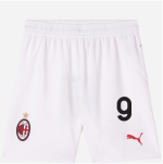 milan-home-202425-kids-shorts-white-9-luka-jovic Collection – Official AC Milan Kits Collection - Official AC Milan Kits