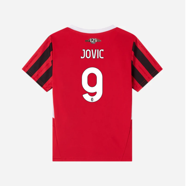 milan-home-202425-mini-kit-9-luka-jovic Collection – Official AC Milan Kits Collection - Official AC Milan Kits