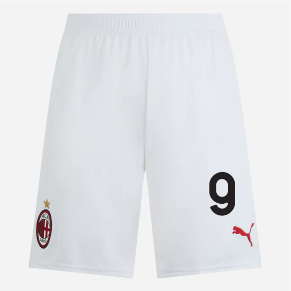 milan-home-202425-shorts-white-9-luka-jovic Collection – Official AC Milan Kits Collection - Official AC Milan Kits