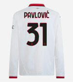 milan-long-sleeve-away-202425-jersey-31-strahinja-pavlovic Collection – Official AC Milan Kits Collection - Official AC Milan Kits