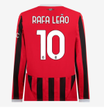 milan-long-sleeve-home-202425-jersey-10-rafael-leao Collection – Official AC Milan Kits Collection - Official AC Milan Kits
