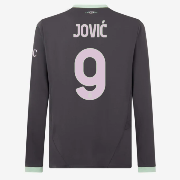 milan-long-sleeve-third-202425-jersey-9-luka-jovic Collection – Official AC Milan Kits Collection - Official AC Milan Kits