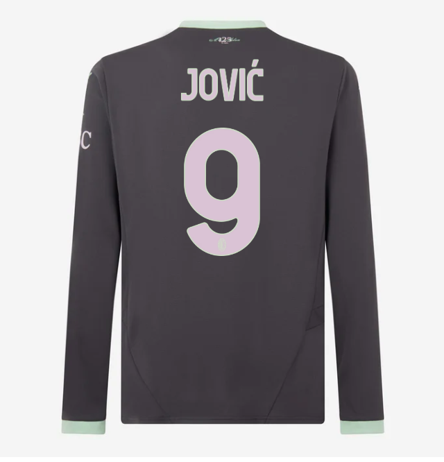 milan-long-sleeve-third-202425-jersey-9-luka-jovic Collection – Official AC Milan Kits Collection - Official AC Milan Kits