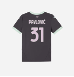 milan-third-202425-kids-jersey-31-strahinja-pavlovic Collection – Official AC Milan Kits Collection - Official AC Milan Kits