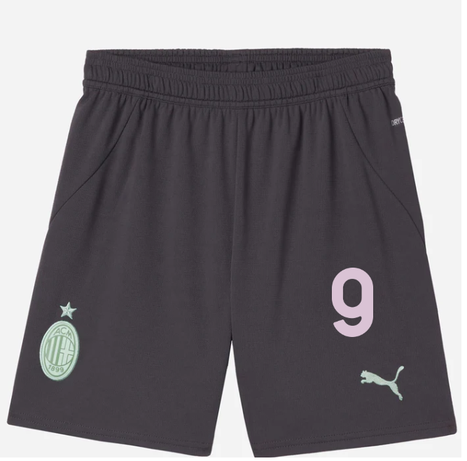 milan-third-202425-kids-shorts-9-luka-jovic Collection – Official AC Milan Kits Collection - Official AC Milan Kits