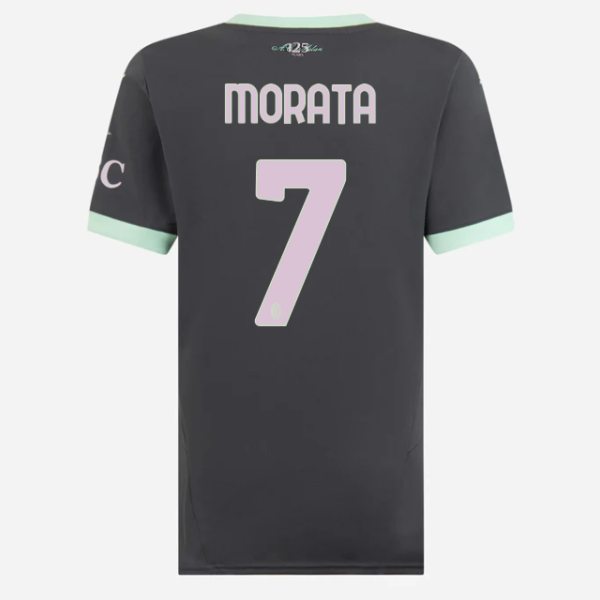 milan-third-202425-woman-jersey-7-Alvaro-morata Collection – Official AC Milan Kits Collection - Official AC Milan Kits