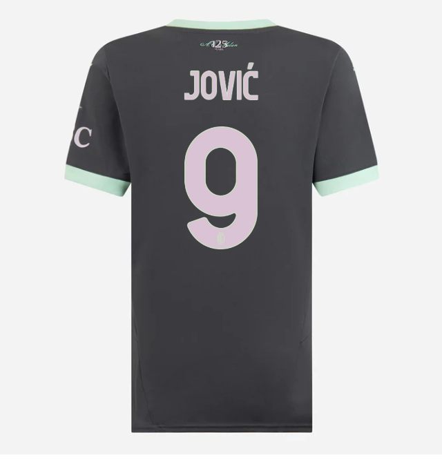 milan-third-202425-woman-jersey-9-luka-jovic Collection – Official AC Milan Kits Collection - Official AC Milan Kits