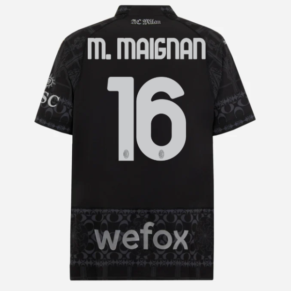 authentic jersey ac milan x pleasures 202324 – dark version – 16 mike maignan Collection – Official AC Milan Kits Collection - Official AC Milan Kits