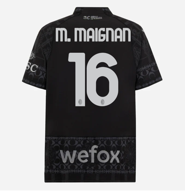 authentic jersey ac milan x pleasures 202324 – dark version – 16 mike maignan Collection – Official AC Milan Kits Collection - Official AC Milan Kits