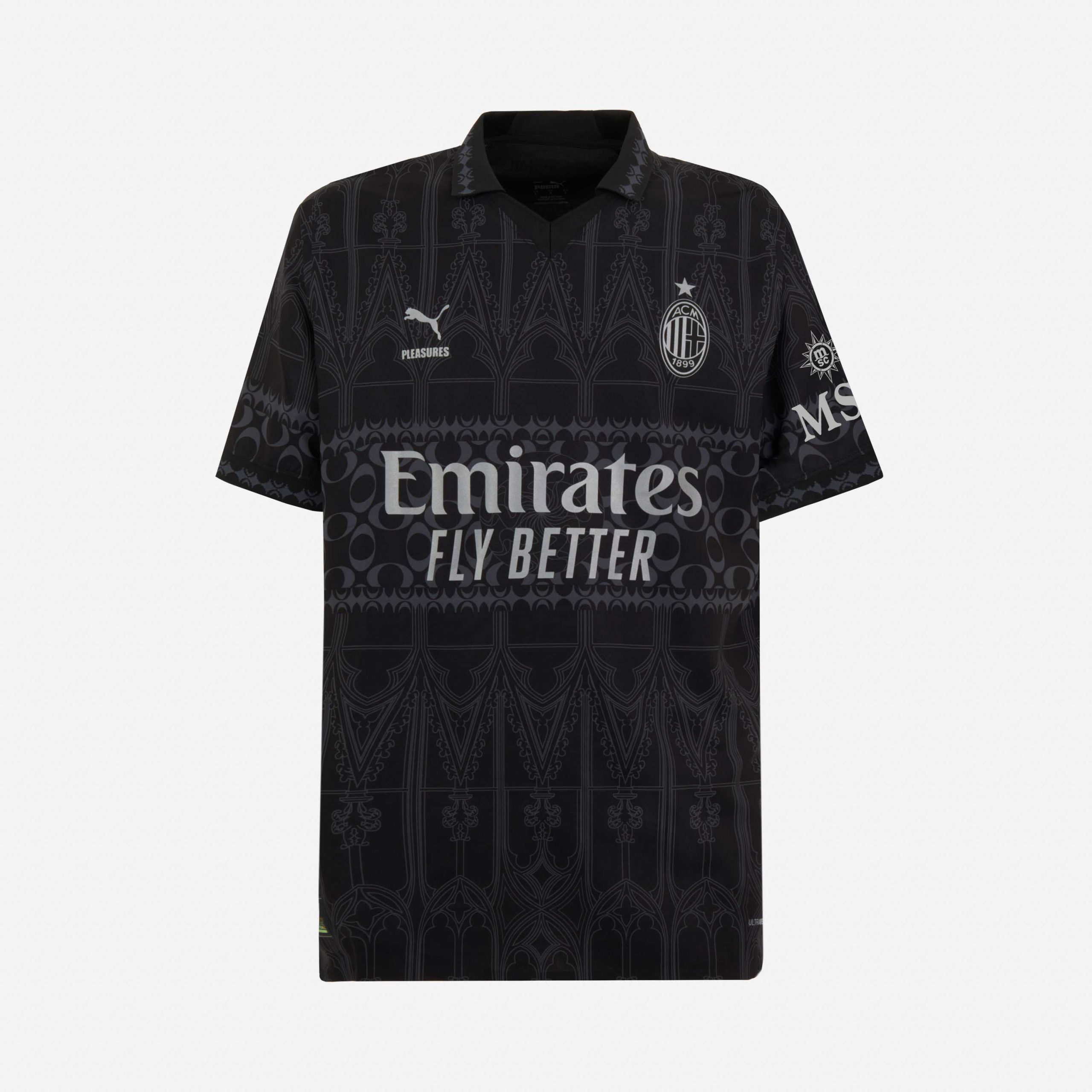 authentic jersey ac milan x pleasures 202324 – dark version – 19 theo hernández Collection – Official AC Milan Kits Collection - Official AC Milan Kits