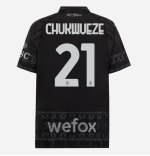authentic jersey ac milan x pleasures 202324 – dark version – 21 samuel chukwueze Collection – Official AC Milan Kits Collection - Official AC Milan Kits