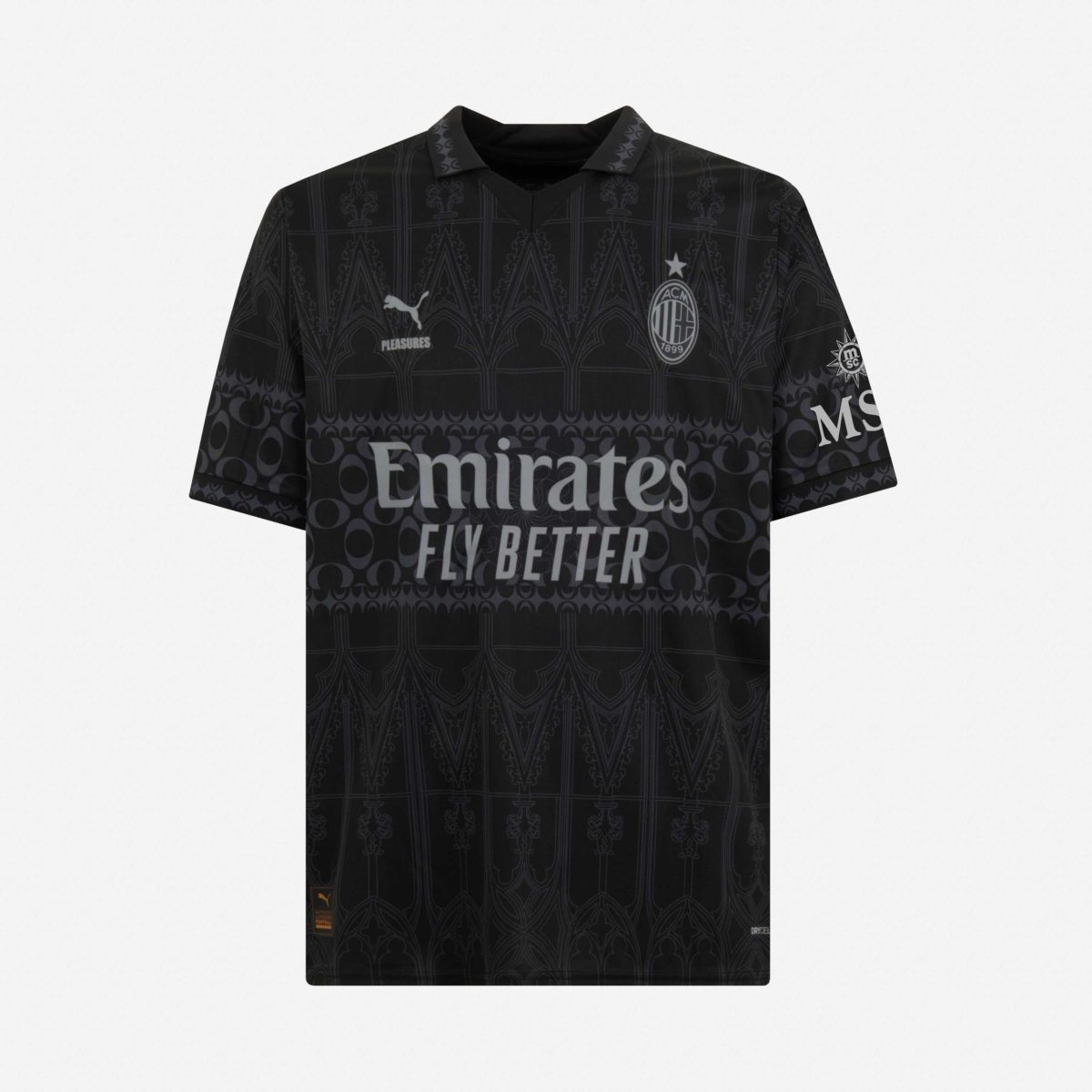 jersey ac milan x pleasures 202324 – dark version – 19 theo hernández Collection – Official AC Milan Kits Collection - Official AC Milan Kits