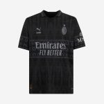 jersey ac milan x pleasures 202324 – dark version – 19 theo hernández Collection – Official AC Milan Kits Collection - Official AC Milan Kits