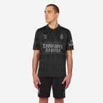 jersey ac milan x pleasures 202324 – dark version – 19 theo hernández Collection – Official AC Milan Kits Collection - Official AC Milan Kits