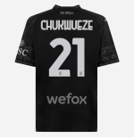 jersey ac milan x pleasures 202324 – dark version – 21 samuel chukwueze Collection – Official AC Milan Kits Collection - Official AC Milan Kits