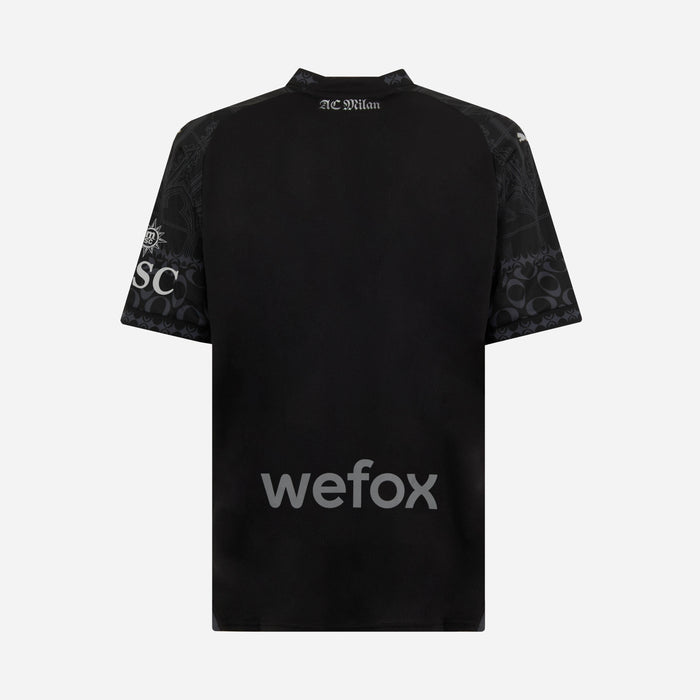 jersey ac milan x pleasures 202324 – dark version – 24 alessandro florenzi Collection – Official AC Milan Kits Collection - Official AC Milan Kits