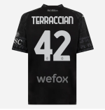 jersey ac milan x pleasures 202324 – dark version – 42 filippo terracciano Collection – Official AC Milan Kits Collection - Official AC Milan Kits