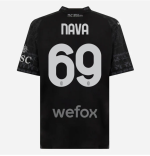 jersey ac milan x pleasures 202324 – dark version – 69 lapo maria nava Collection – Official AC Milan Kits Collection - Official AC Milan Kits