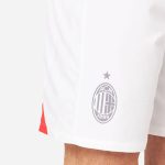 milan away 202324 shorts white – 19 theo hernández Collection – Official AC Milan Kits Collection - Official AC Milan Kits