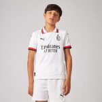 milan away 202425 kids jersey – 19 theo hernández Collection – Official AC Milan Kits Collection - Official AC Milan Kits