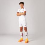 milan away 202425 kids shorts white – 19 theo hernández Collection – Official AC Milan Kits Collection - Official AC Milan Kits