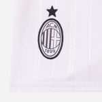 milan away 202425 kids shorts white – 19 theo hernández Collection – Official AC Milan Kits Collection - Official AC Milan Kits