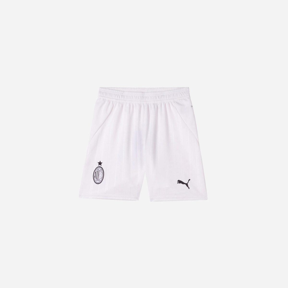 milan away 202425 kids shorts white – 7 Álvaro morata Collection – Official AC Milan Kits Collection - Official AC Milan Kits