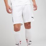 milan away 202425 shorts white – 10 rafael leão Collection – Official AC Milan Kits Collection - Official AC Milan Kits