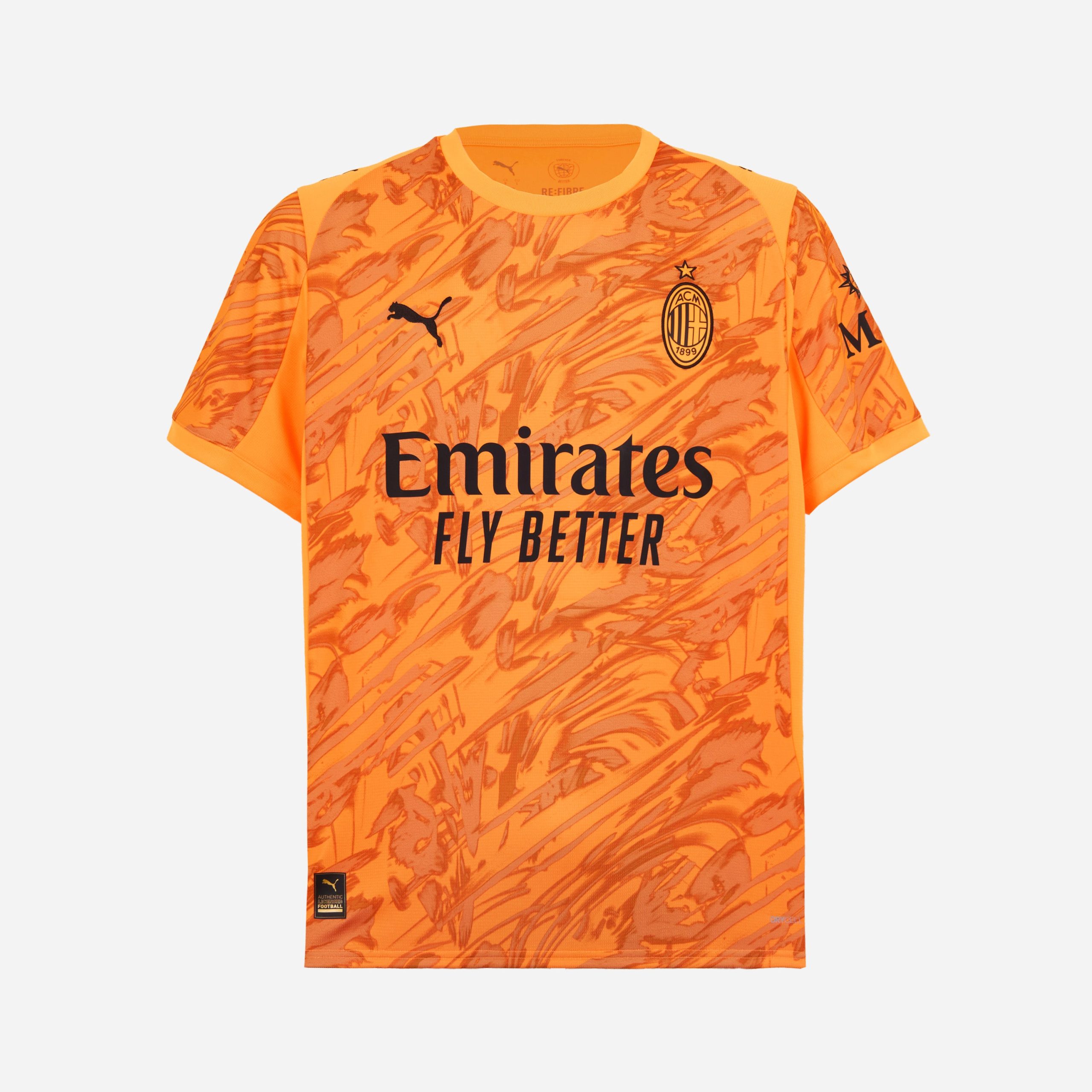 milan goalkeeper away 202526 jersey – 16 mike maignan Collection – Official AC Milan Kits Collection - Official AC Milan Kits
