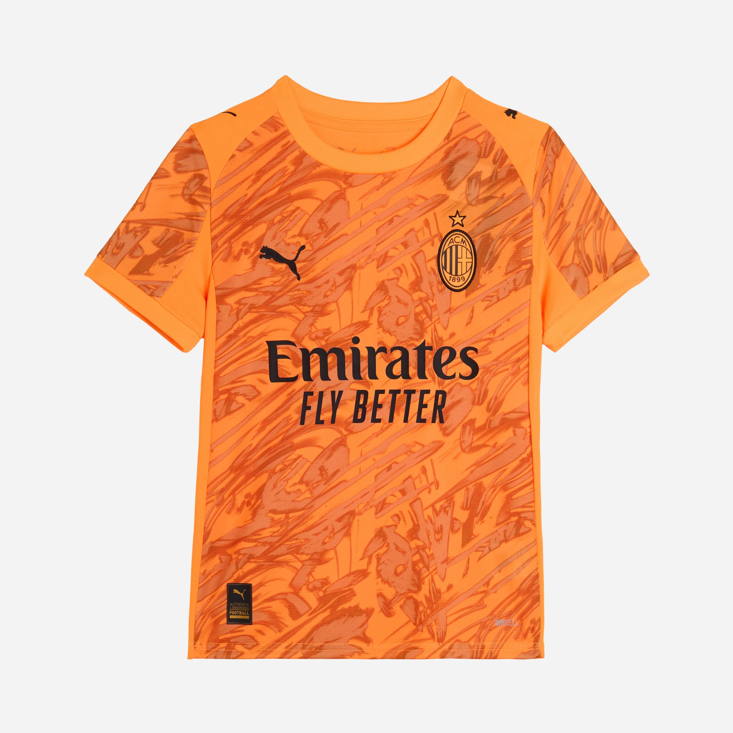 milan goalkeeper away 202526 kids jersey – 16 mike maignan Collection – Official AC Milan Kits Collection - Official AC Milan Kits
