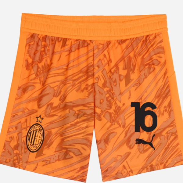 milan goalkeeper away 202526 kidsshorts – 16 mike maignan Collection – Official AC Milan Kits Collection - Official AC Milan Kits