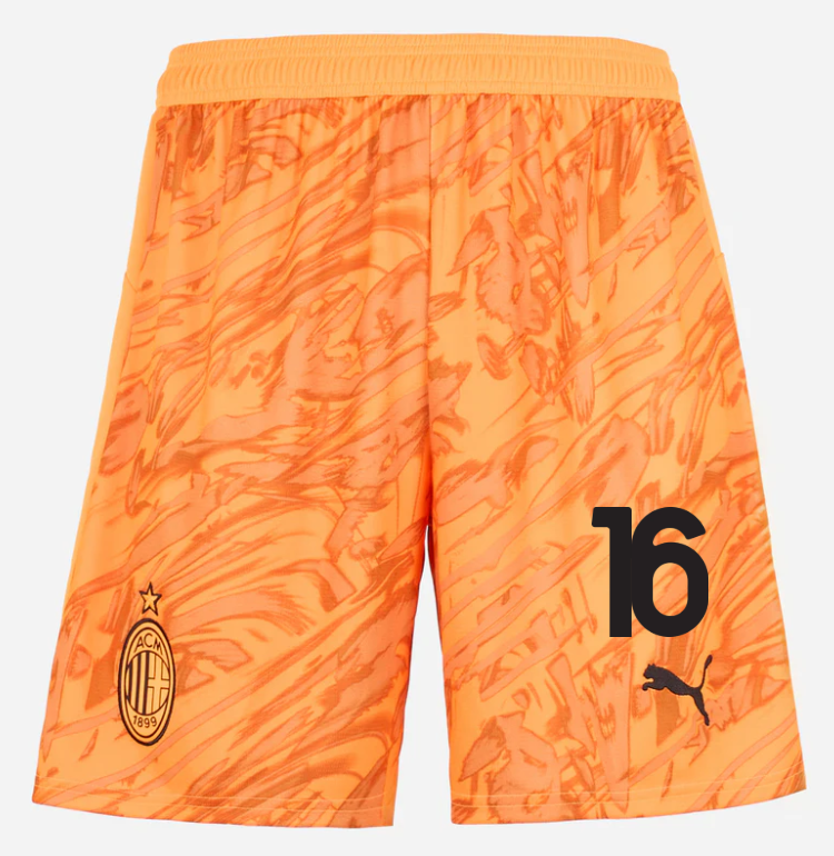 milan goalkeeper away 202526 shorts – 16 mike maignan Collection – Official AC Milan Kits Collection - Official AC Milan Kits