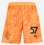 milan goalkeeper away 202526 shorts – 57 marco sportiello Collection – Official AC Milan Kits Collection - Official AC Milan Kits