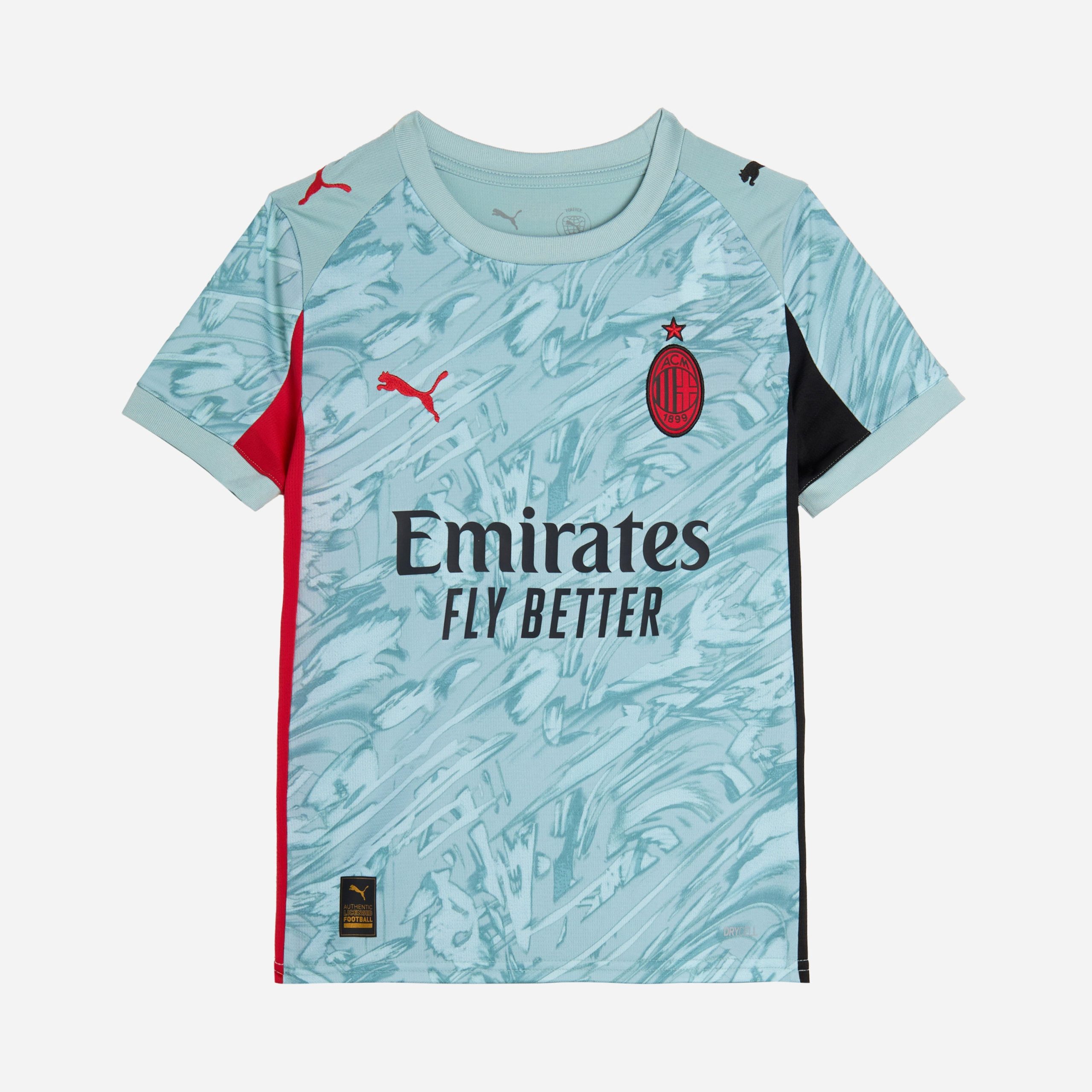 milan goalkeeper home 202526 kids jersey – 16 mike maignan Collection – Official AC Milan Kits Collection - Official AC Milan Kits