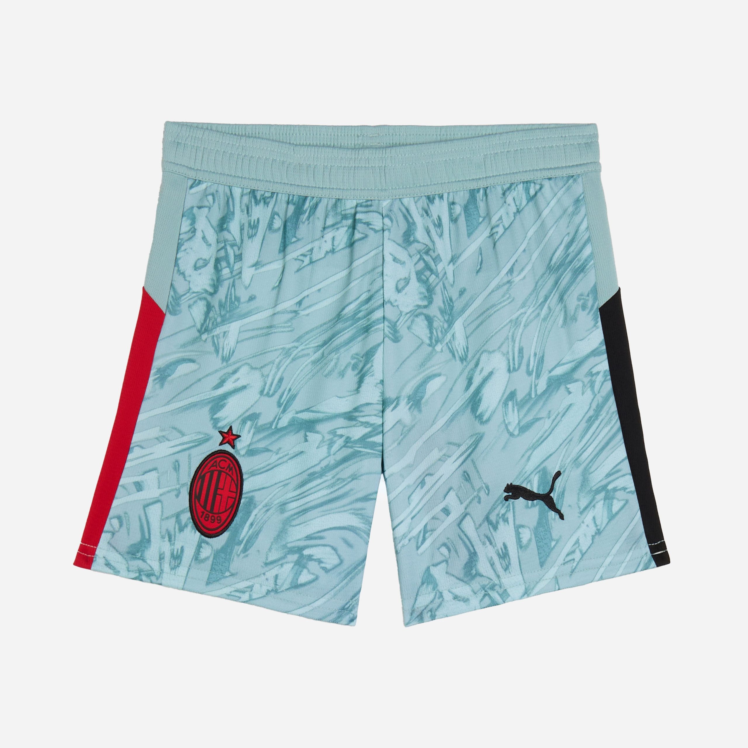 milan goalkeeper home 202526 kidsshorts – 16 mike maignan Collection – Official AC Milan Kits Collection - Official AC Milan Kits