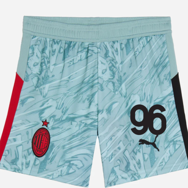 milan goalkeeper home 202526 kidsshorts – 96 lorenzo torriani Collection – Official AC Milan Kits Collection - Official AC Milan Kits